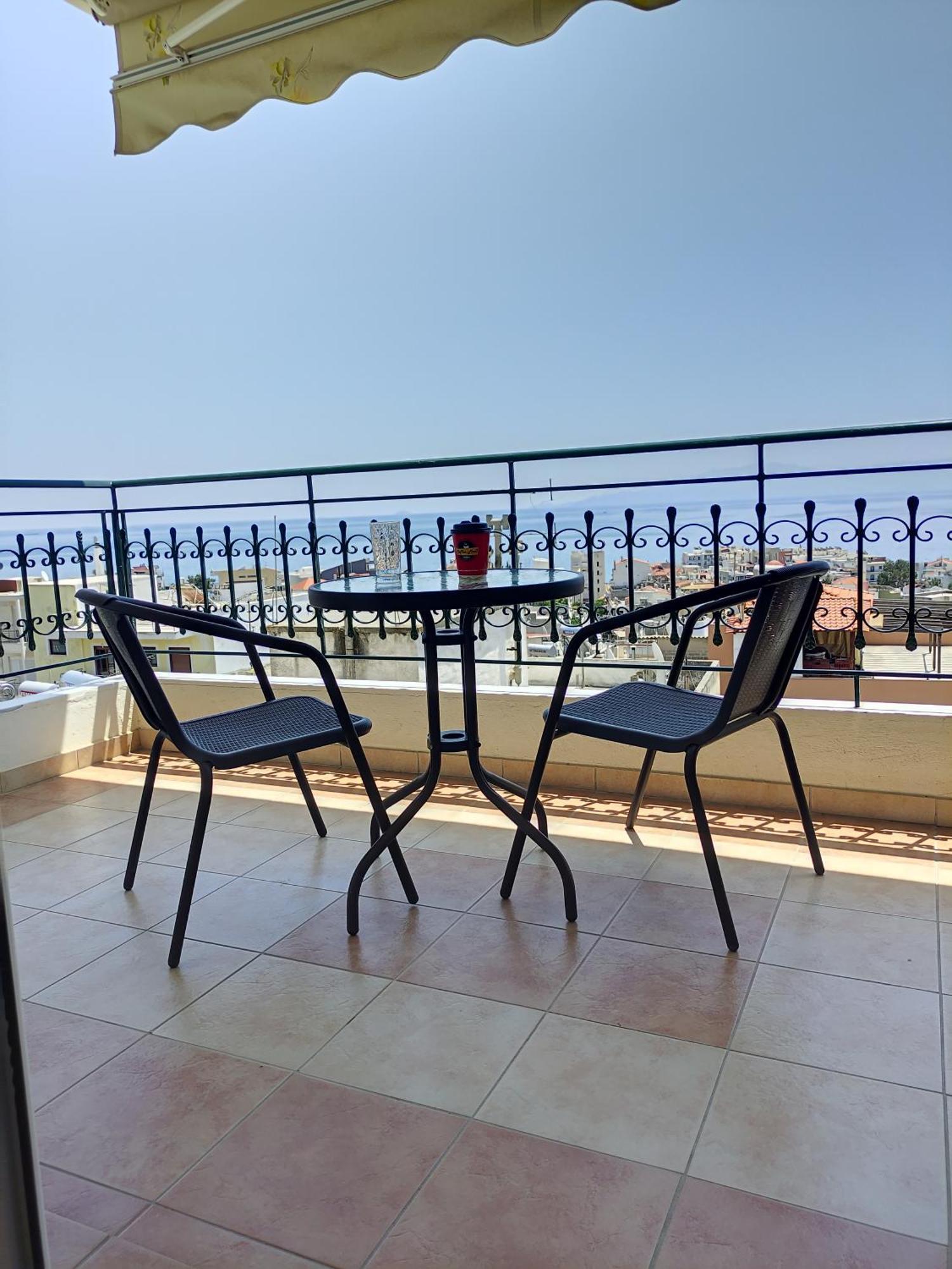Apartmán Evris House Panoramic Sea View Kavala Exteriér fotografie